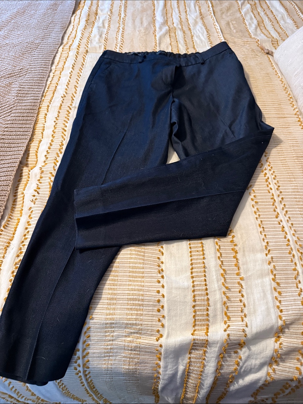 Talbot’s Women’s Navy (dark denim look) Dress Pants - Classic Straight Leg 14P